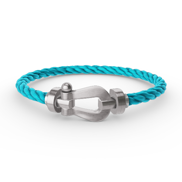 [MIRA]FORCE LARGE HORSESHOE NO DIAMOND BRACELET SILVER