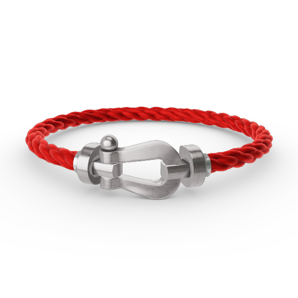 [MIRA]FORCE LARGE HORSESHOE NO DIAMOND BRACELET SILVER