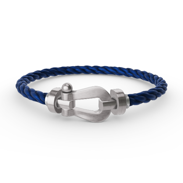 [MIRA]FORCE LARGE HORSESHOE NO DIAMOND BRACELET SILVER