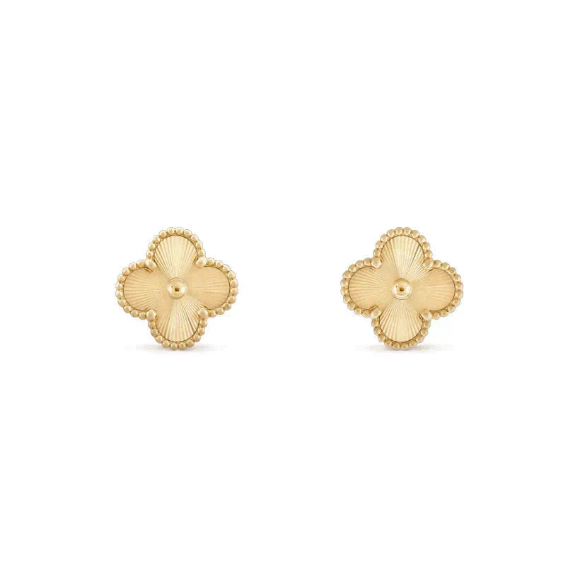 [MIRA]CLOVER MEDIUM 1 MOTIFS LASER EARRINGS