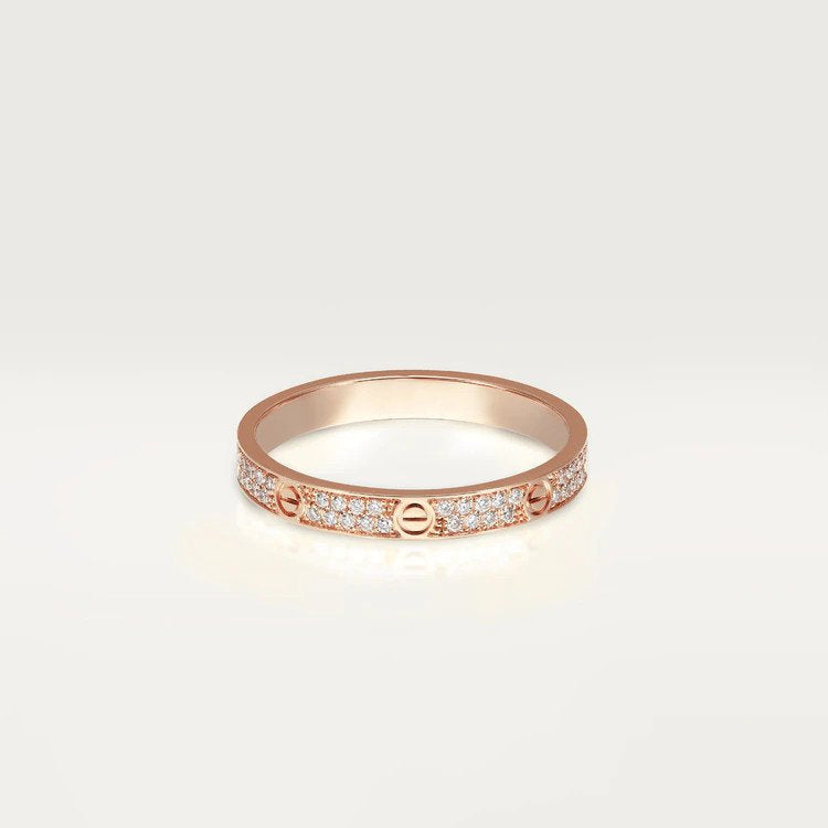 [MIRA]LOVE RING 2.65MM DIAMOND