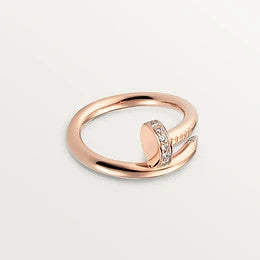 [MIRA]JUSTE RING 2.65MM PINK GOLD DIAMOND