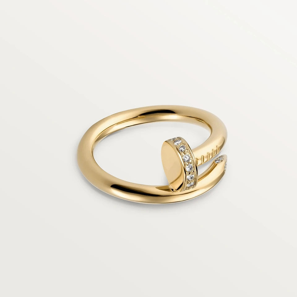 [MIRA]JUSTE RING 2.65MM GOLD DIAMOND