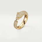 [MIRA]PANTHERE PINK GOLD DIAMOND RING